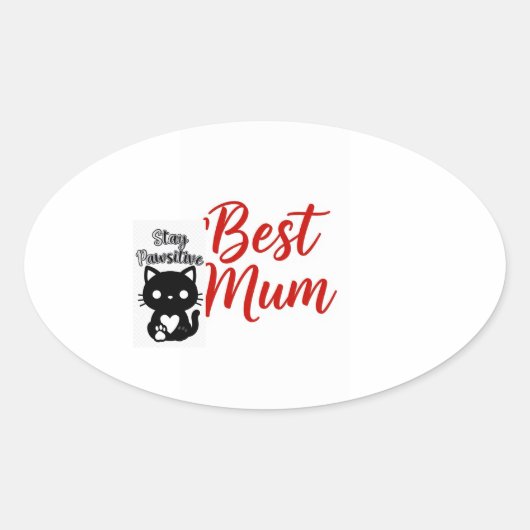 Aufkleber beste Mutter (Vorderseite)