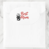 Aufkleber beste Mutter (Tasche)