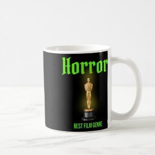 Aufkleber "Bestes Filmgenre" für Horror Kaffeetasse
