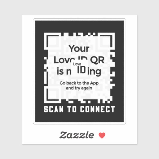 Aufkleber - BLACK - QR - PURE Collection (Blatt)