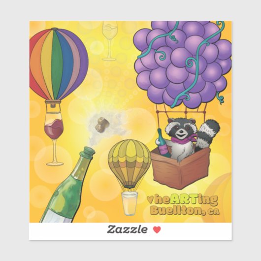 Aufkleber - Blasen (Blatt)