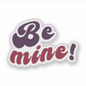 Aufkleber bleib bei mir! (Vorderseite)