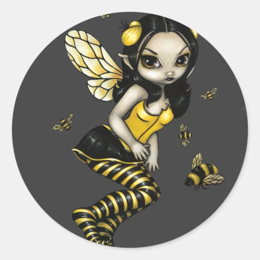 Aufkleber "BumbleBee Fairy" (Vorderseite)