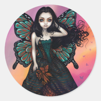 Aufkleber "Butterfly Sunset"