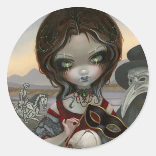 Aufkleber "Carnevale di Morte" (Vorderseite)