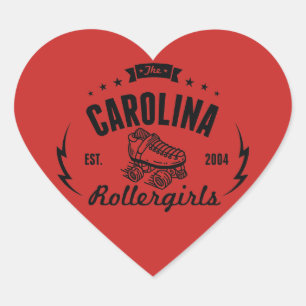 Aufkleber Carolinas Rollergirls