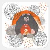 Aufkleber CATZ PAJAMAZ in 2 Größen (Vorderseite)