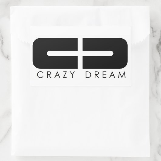 Aufkleber "CRAZY DREAM" (Tasche)