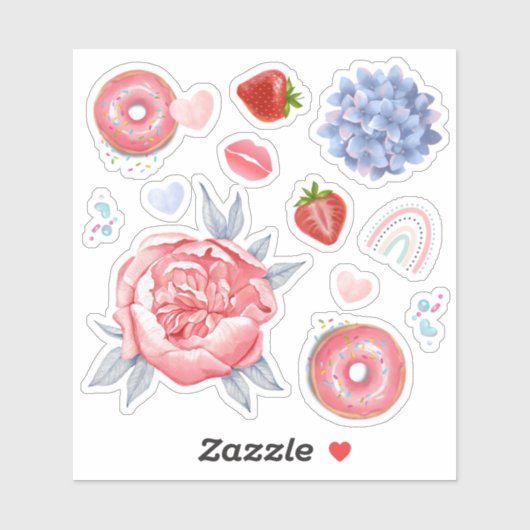 Aufkleber Custom cut vinyl. (Blatt)