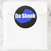 Aufkleber DA Skook (Tasche)