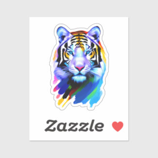 Aufkleber "Das Gesicht des Tigers