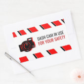 Aufkleber "Dash Cam in Use" (Umschlag)