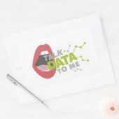 Aufkleber - Daten mit mir besprechen (Umschlag)