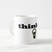 Aufkleber: Denker-Tasse Kaffeetasse (Vorderseite Links)