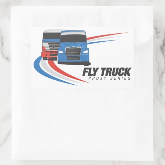 Aufkleber der Fly Proxy Truck Serie (Tasche)