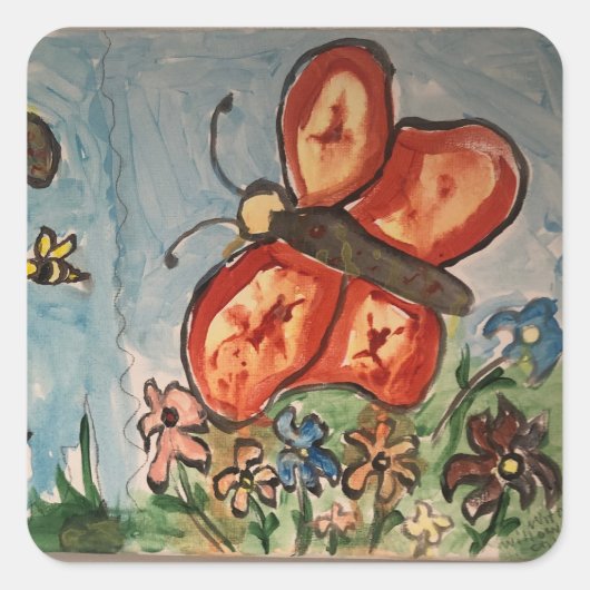 Aufkleber der Frühjahrsreihe für Schultagspflege (Vorderseite)