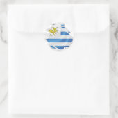 Aufkleber der klassischen Flagge der Uruguay-Runde (Tasche)