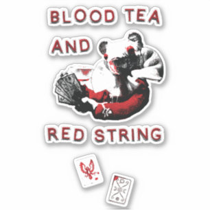 Aufkleber der Maus aus Blood Tea and Red String
