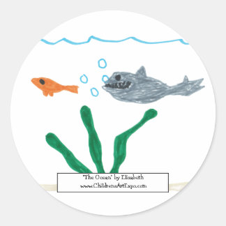 Aufkleber "Der Ozean"