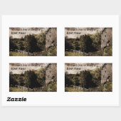 Aufkleber der pastoralen Bibliothek Buchzeichen (Blatt)