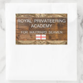 Aufkleber der Royal Privateering Academy OFMD (Tasche)