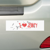 Aufkleber des Agility-I <3 Autoaufkleber (Auf Auto)