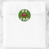 Aufkleber des Fußballfan-#1 (Tasche)