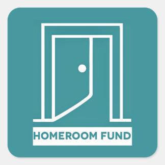 Aufkleber des Homeroom Fund