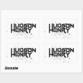 Aufkleber des Hudsons Henry (Blatt)