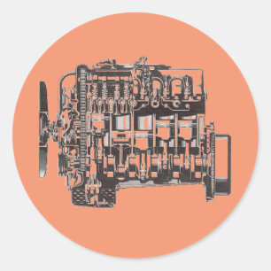 Aufkleber des Motor-OM617