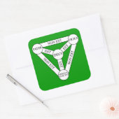 Aufkleber des Skutum Fidei/Schildes der Dreifaltig (Umschlag)