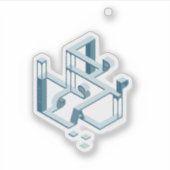 Aufkleber - Design 1 (Vorderseite)