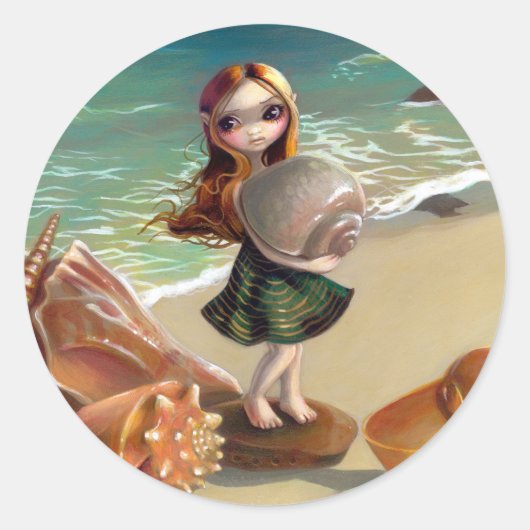 Aufkleber "Direkt am Meer" (Vorderseite)