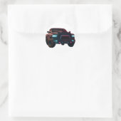 Aufkleber Dodge TRX Neon Truck (Tasche)