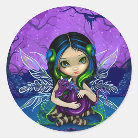 Aufkleber "Dragonling Garden II" (Vorderseite)