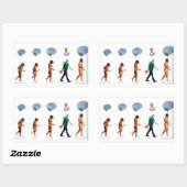 Aufkleber - Durch Typ spielen (Blatt)