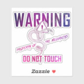 Aufkleber "Eigentum der Mulvaneys" (Blatt)