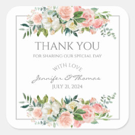 Aufkleber Ein magischer Rose Garten