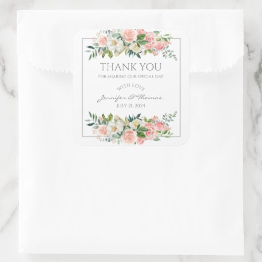 Aufkleber Ein magischer Rose Garten (Tasche)