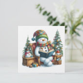 Aufkleber Einladung (Stehend Vorderseite)