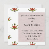 Aufkleber Einladung (Rückseite)