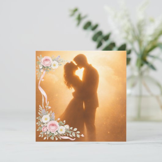 Aufkleber Einladung (Stehend Vorderseite)