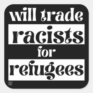 Aufkleber "END RACISM 2"