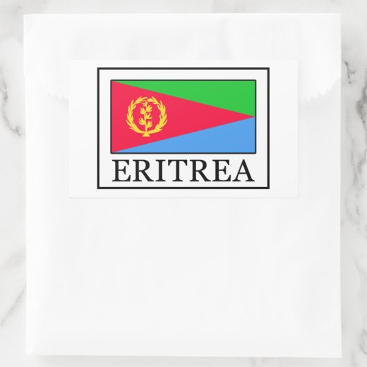 Aufkleber Eritrea (Tasche)