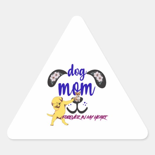 Aufkleber & Etikett - "Forever in my Heart" Katze  (Vorderseite)