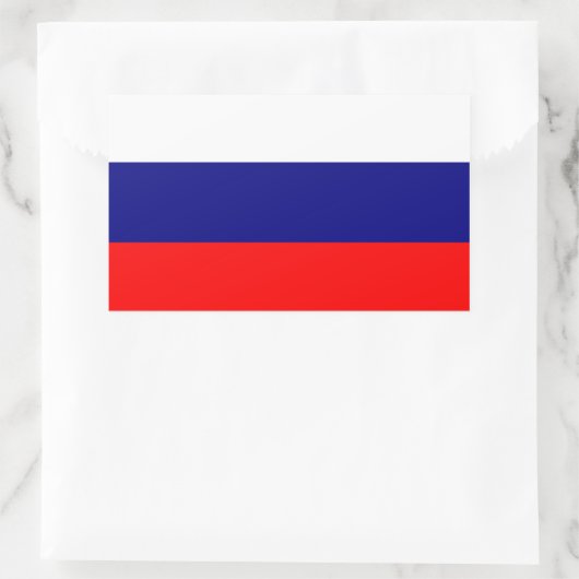 Aufkleber "Flagge der Russischen Föderation" (Tasche)