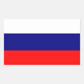 Aufkleber "Flagge der Russischen Föderation" (Vorderseite)