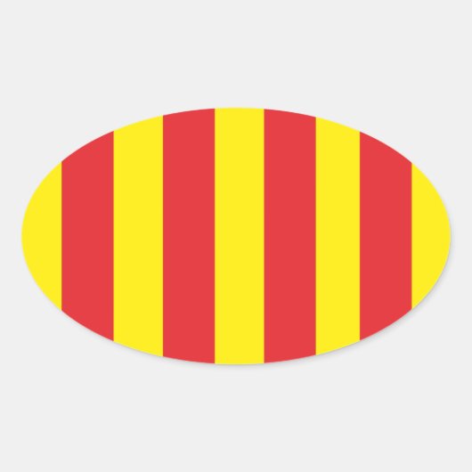 Aufkleber Flagge Provençal (Vorderseite)