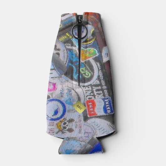 Aufkleber Flaschenkühler (Rückseite)