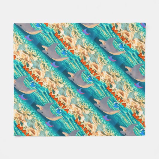 Aufkleber Fleecedecke (Vorderseite (Horizontal))